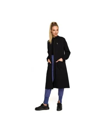 Jacheta dama. . Bumbac/Elastan. Negru.