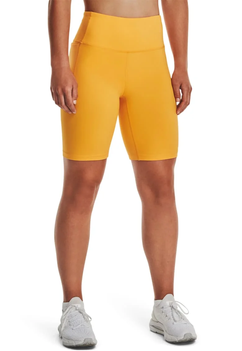 Colanti scurti pentru ciclism Meridian, Galben sofran