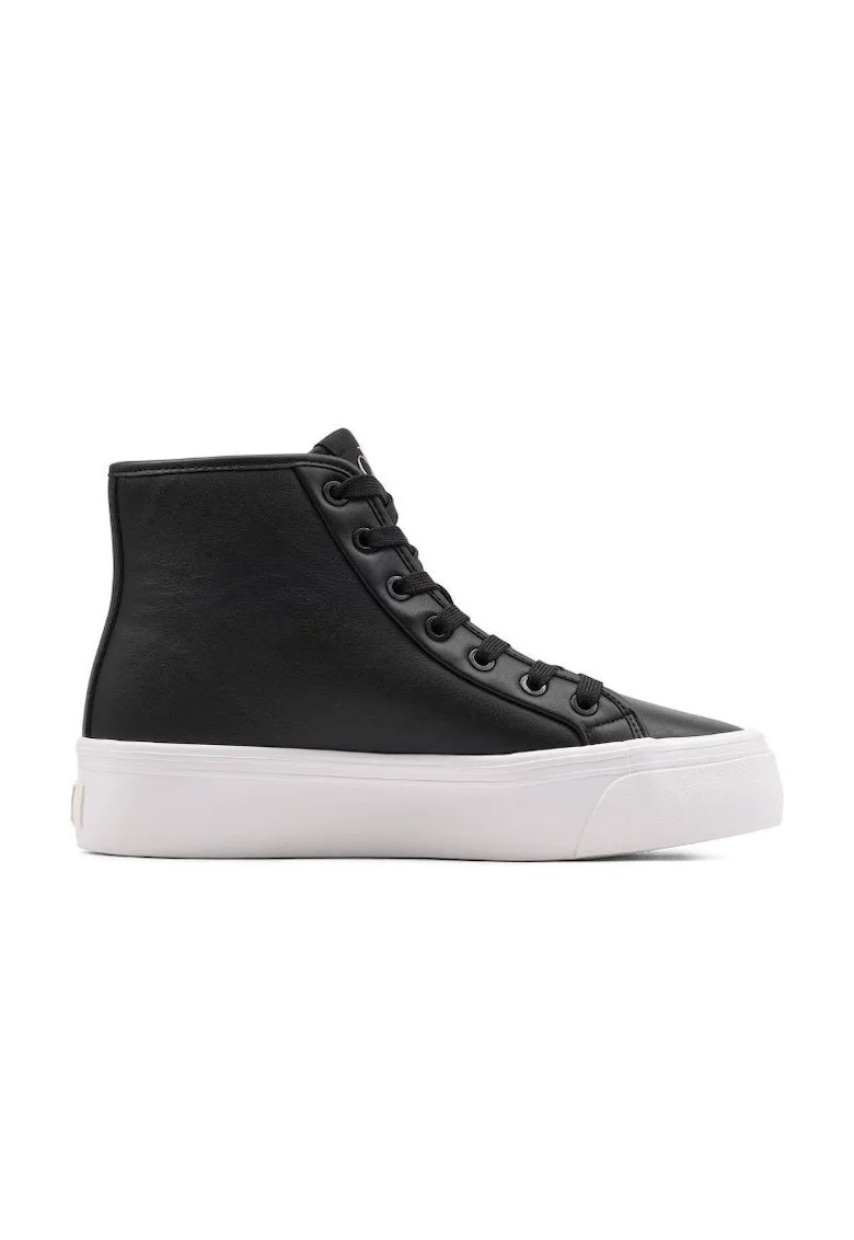 Pantofi sport  VULC FLATF HIGH TOP LTH CK-YW0YW01978-BEH