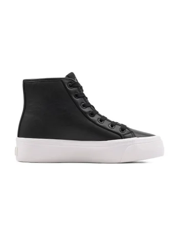 Pantofi sport  VULC FLATF HIGH TOP LTH CK-YW0YW01978-BEH