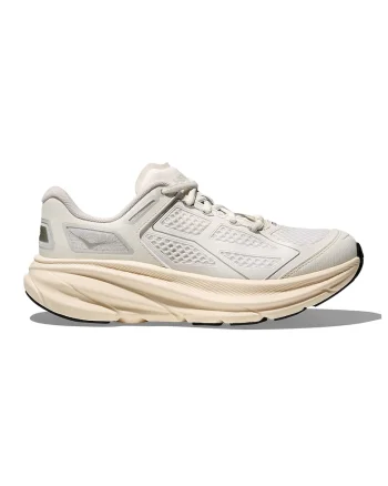 Pantofi unisex U'S Clifton One 9 pentru alergare, Alb fildes/Alb murdar