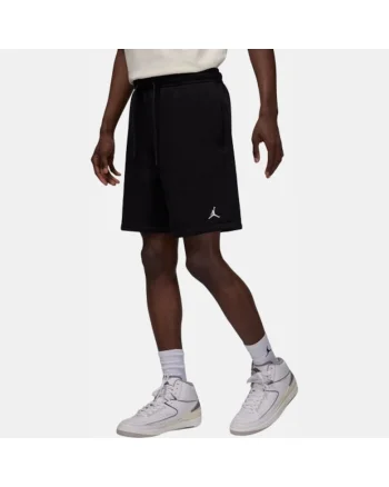 Pantaloni scurti sport barbati,  Fleece, Negru
