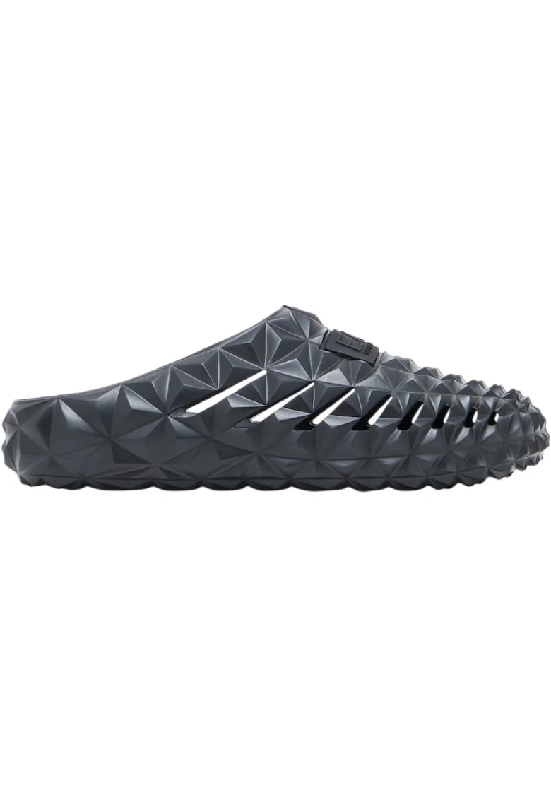 Papuci  EA7 Prisma Sliders 61294, Negru/Gri