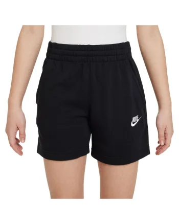 Pantaloni scurti sport copii  Futura, bumbac/poliester, negru