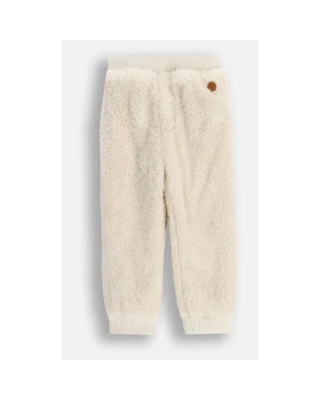 Pantaloni copii,  blana, ecru, bumbac