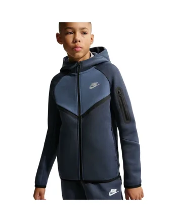 Hanorac  Tech Fleece Mix 56613, Albastru
