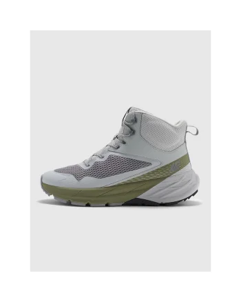 Pantofi trekking barbati  plasa, gri/verde