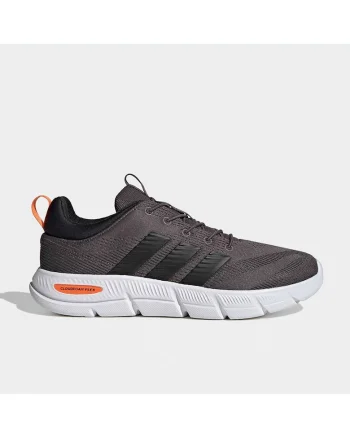 Pantofi sport barbati,  Cloudfoam Flex, sireturi elastice, confort sporit, culoare CHACOA/CBLACK/PUOR, material textil