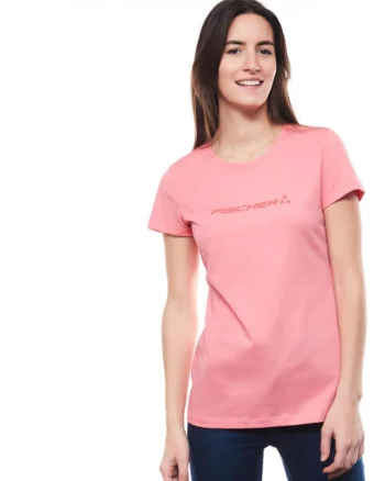 Tricou  Big Logo Coral Femei, Roz