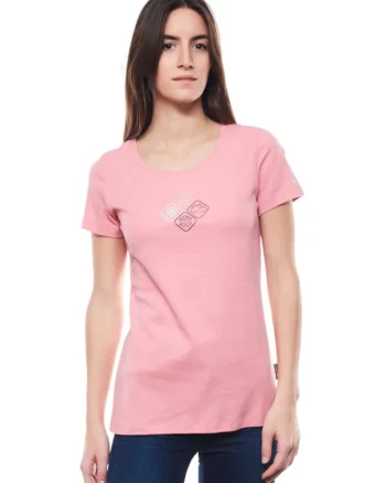 Tricou  Emotion Coral Femei, Roz