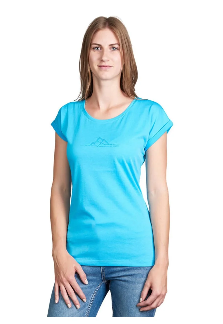 Tricou  Aqua Femei, Albastru