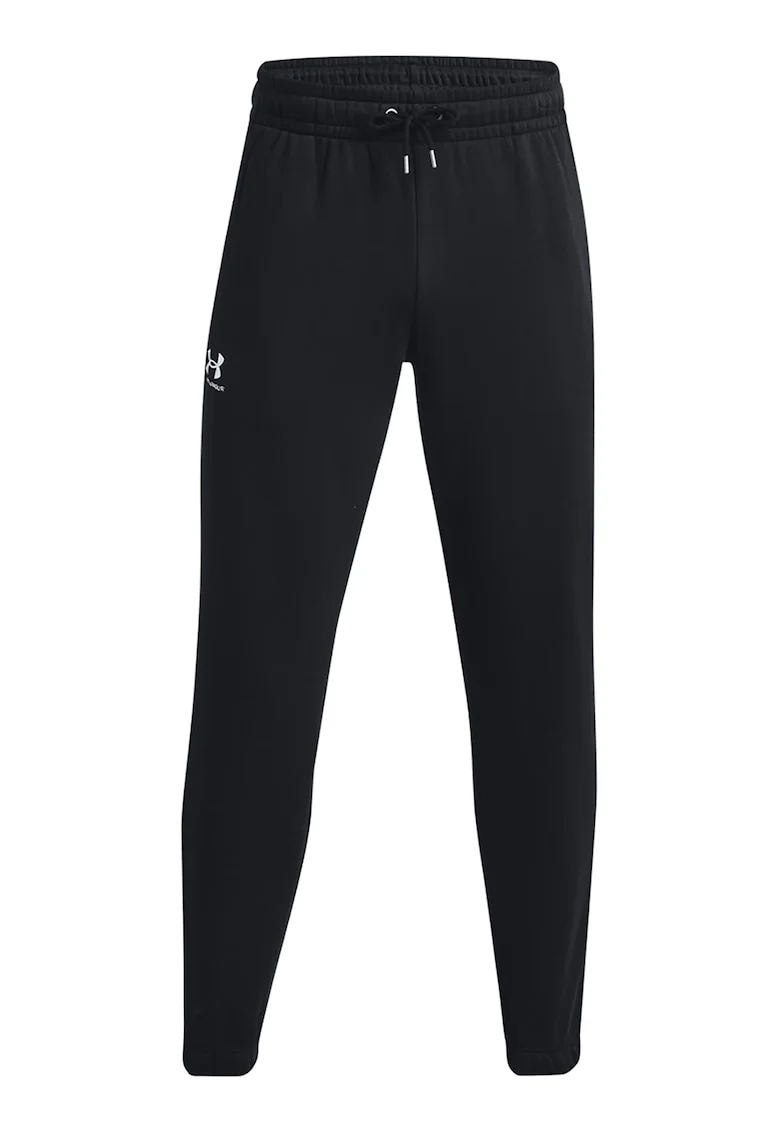 Pantaloni de trening lejeri pentru fitness Essential, Negru