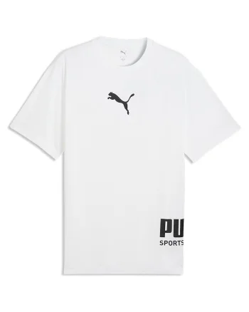 Tricou  Sport Relaxed Graphic 692169-02, Barbati, Alb