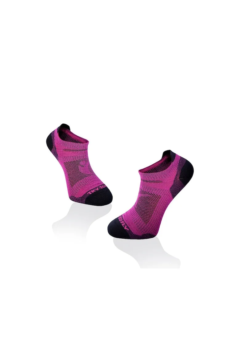 Sosete scurte pentru turism montan, Fuchsia