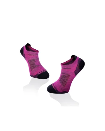 Sosete scurte pentru turism montan, Fuchsia