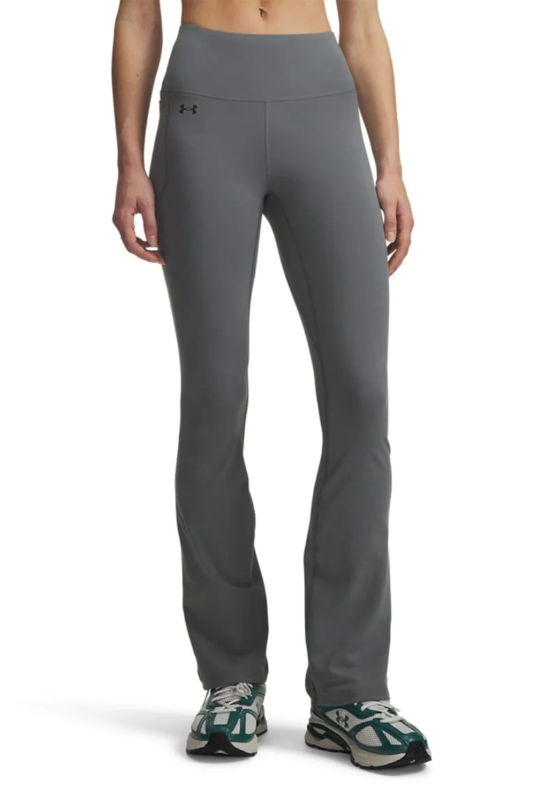Pantaloni evazati pentru fitness Motion, Negru/Gri