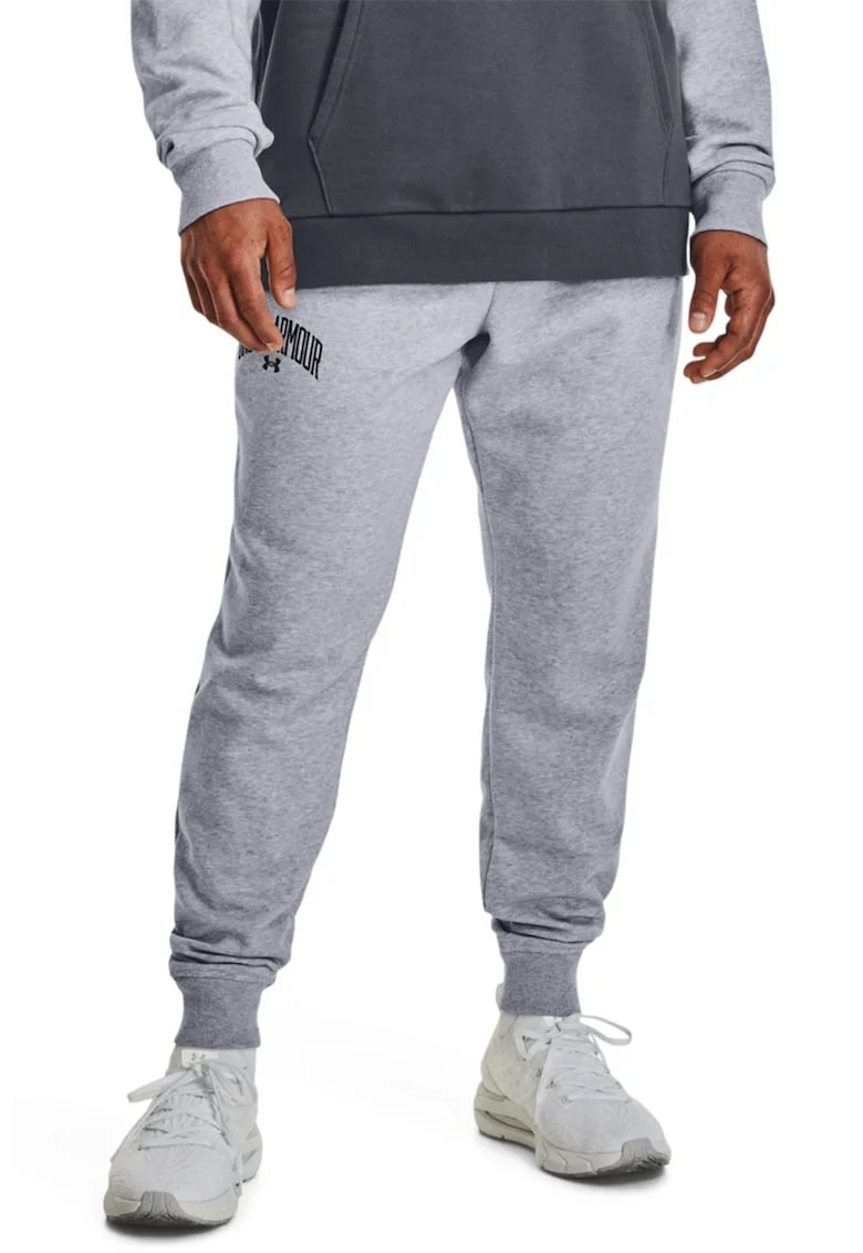 Pantaloni sport lejeri pentru fitness Rival, Gri deschis melange
