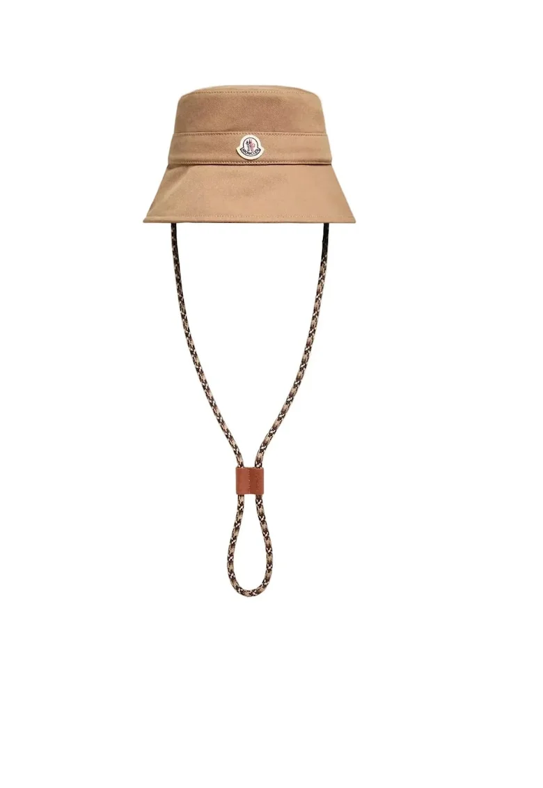Palarie dama,  Logo Gabardine Bucket, Bej,