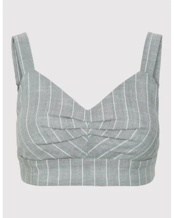 Top dama,  300007587, Bumbac, Verde