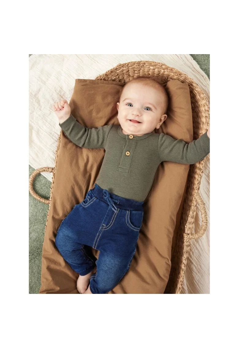 Pantaloni copii,  30196, Bleumarin, Bumbac