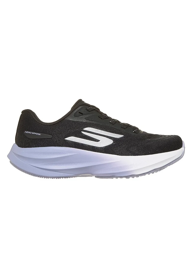 Pantofi Sport  Aero Spark Speedwave JR 304202L-BKPR, Fete, Negru, Negru