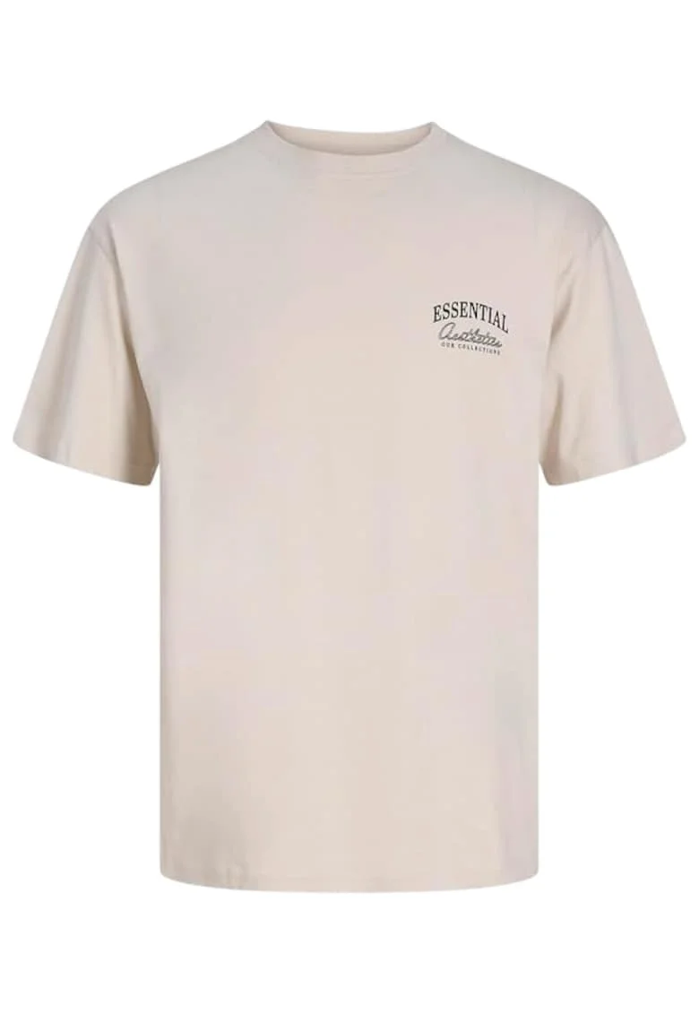 Tricou JACK &JONES Organic Relaxed Studio SN 63030, Bej