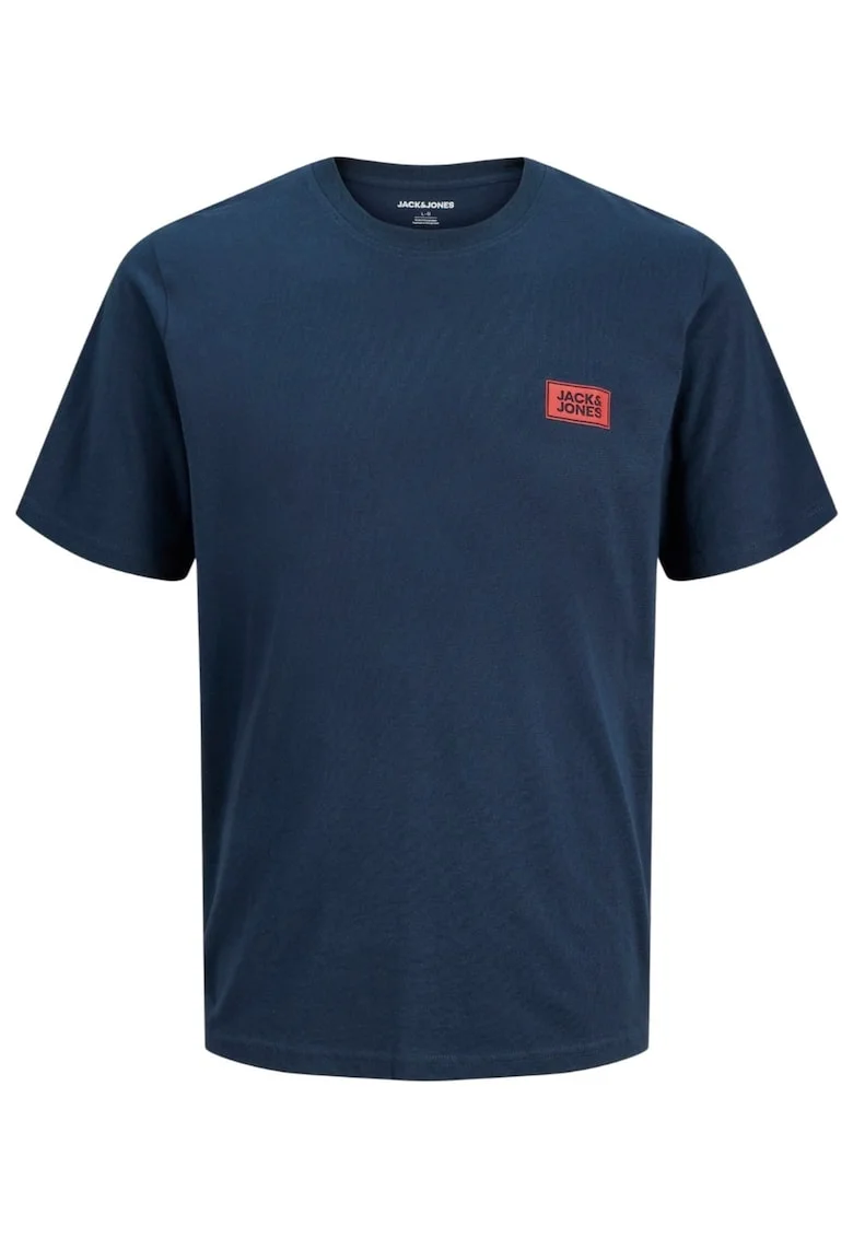 Tricou JACK &JONES Rush Tee SN 62979, Albastru inchis