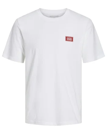 Tricou JACK &JONES Rush Tee SN 62974, Alb
