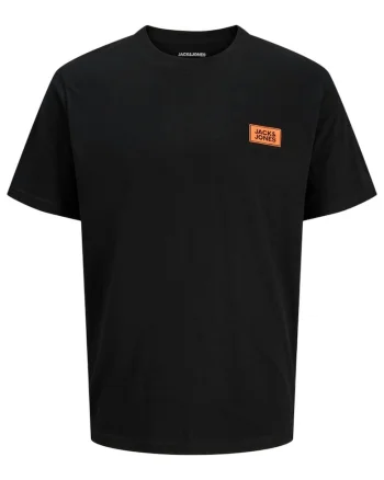 Tricou JACK &JONES Rush Tee SN 62969, Negru