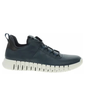 Pantofi sport barbati,  Gruuv M, piele naturala, albastru marin, Albastru