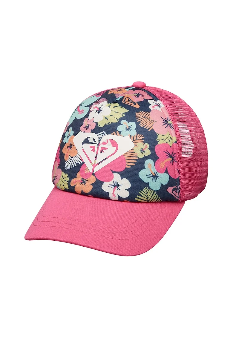 Sapca cu imprimeu logo Sweet Emotions, Roz/Bleumarin