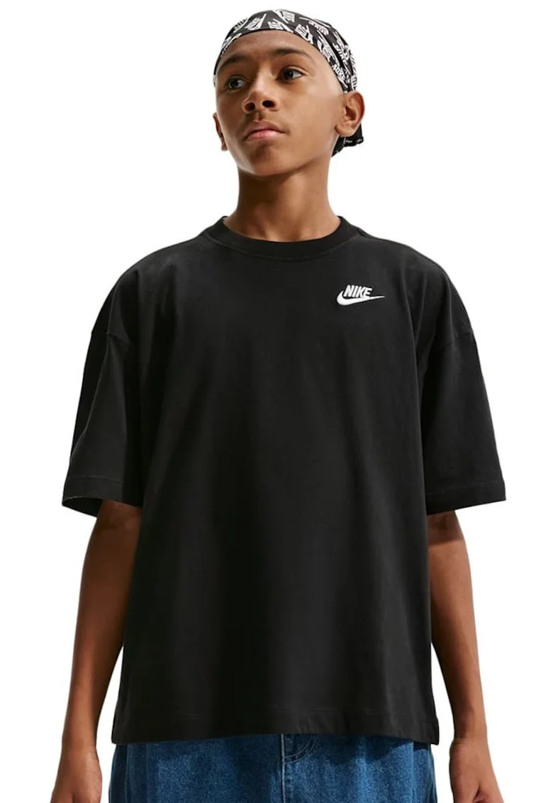 Tricou  Sportswear Oversized JR IR5998-010, Baieti, Negru