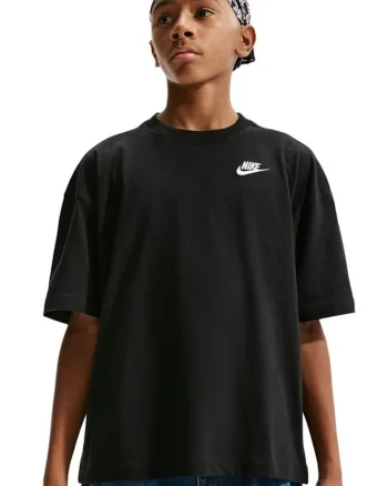 Tricou  Sportswear Oversized JR IR5998-010, Baieti, Negru