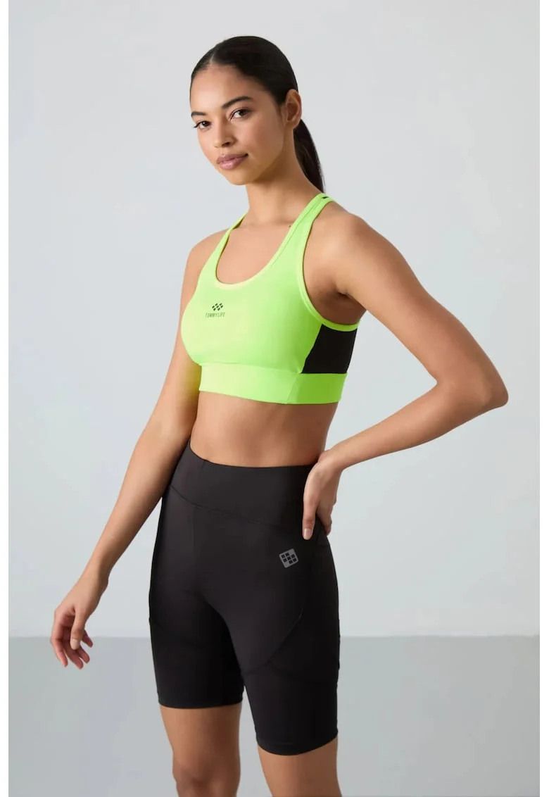 Topuri Sport,  Mulat, Verde Lime, Poliester-Elastan