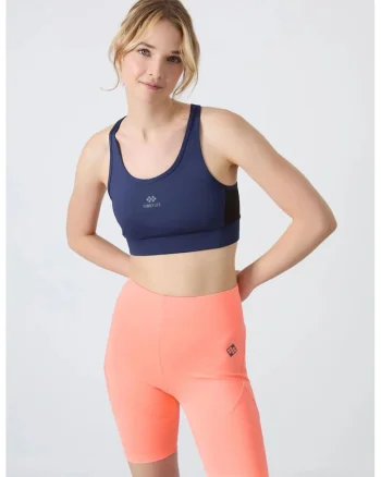Top sport,  top sport mulat, navy blue, poliester-elastan