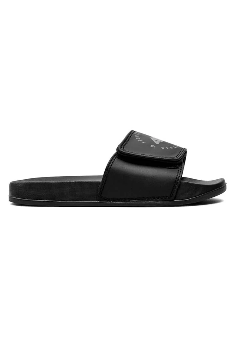 Papuci sport copii  303389642, Sintetic/Textil, Bleumarin, Negru