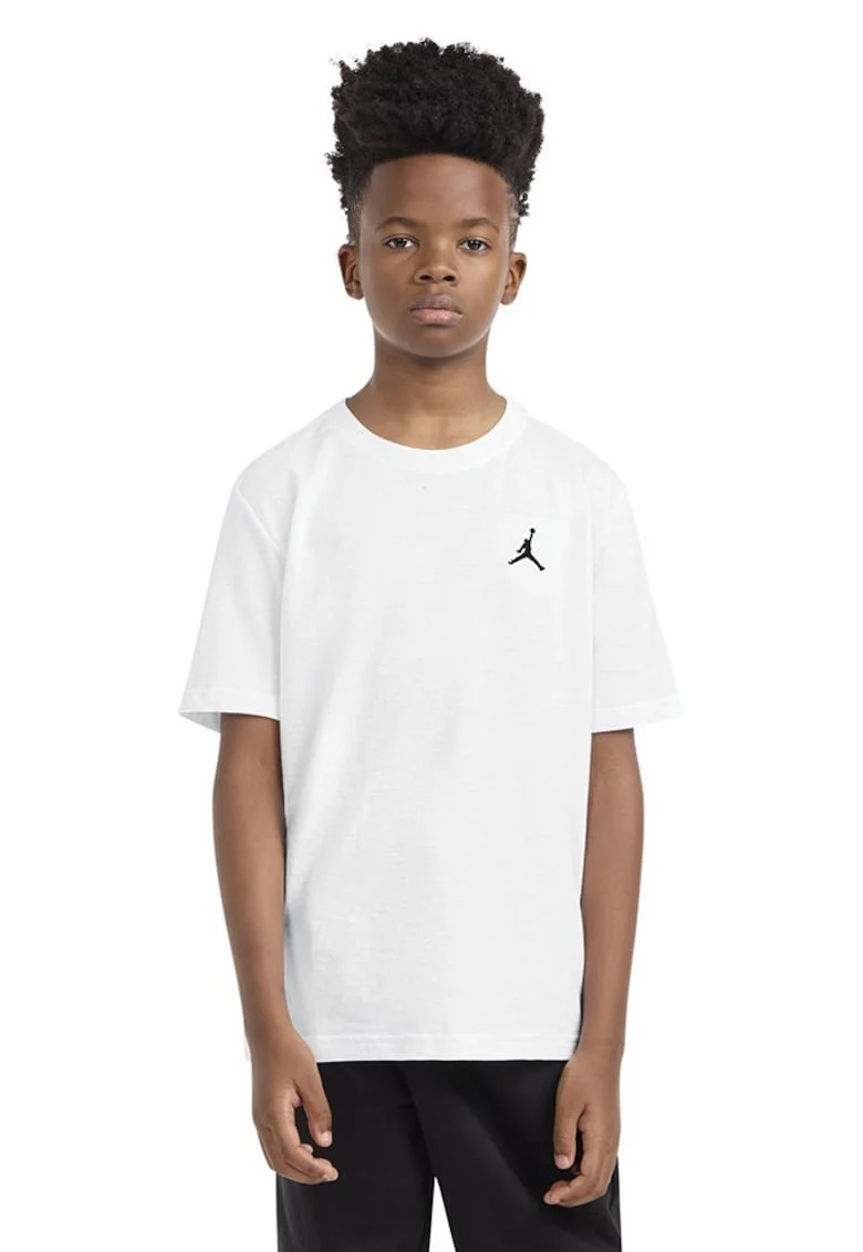 Tricou  Air Jordan Jumpman JR 95D266-001, Baieti, Alb, Alb