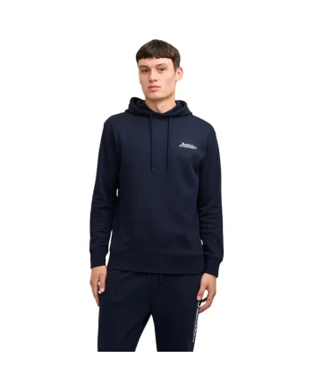 Hanorac JACK &JONES Beau Hood 39690, Albastru inchis