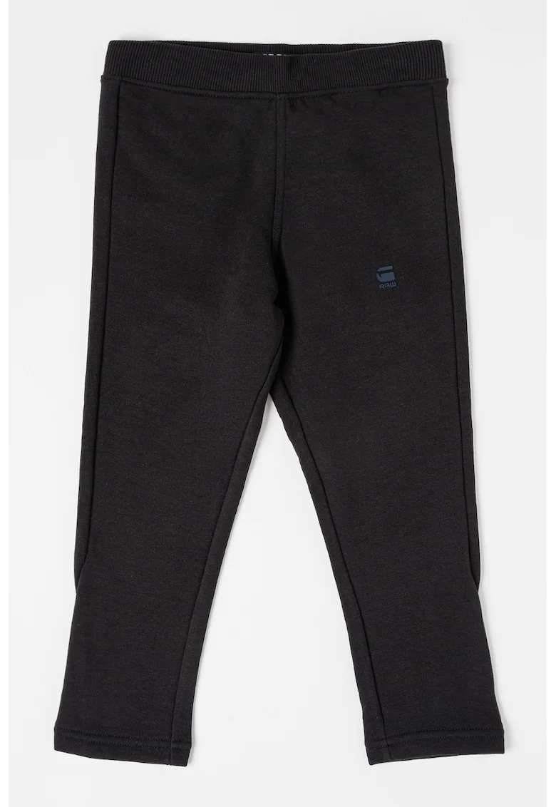 Pantaloni de trening cu croiala slim-fit, Negru