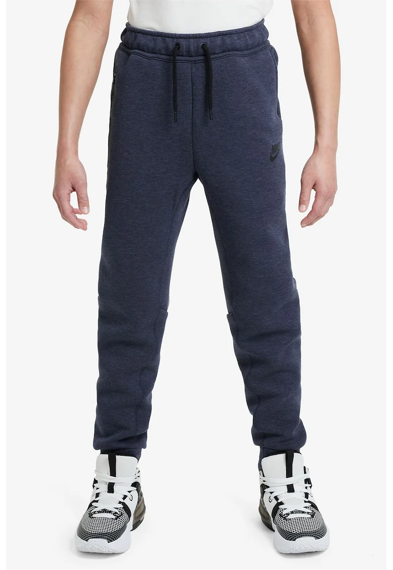 Pantaloni de trening cu talie ajustabila Sportswear Tech, Bleumarin