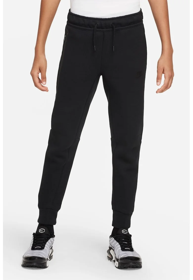 Pantaloni de trening cu talie ajustabila Sportswear Tech, Negru