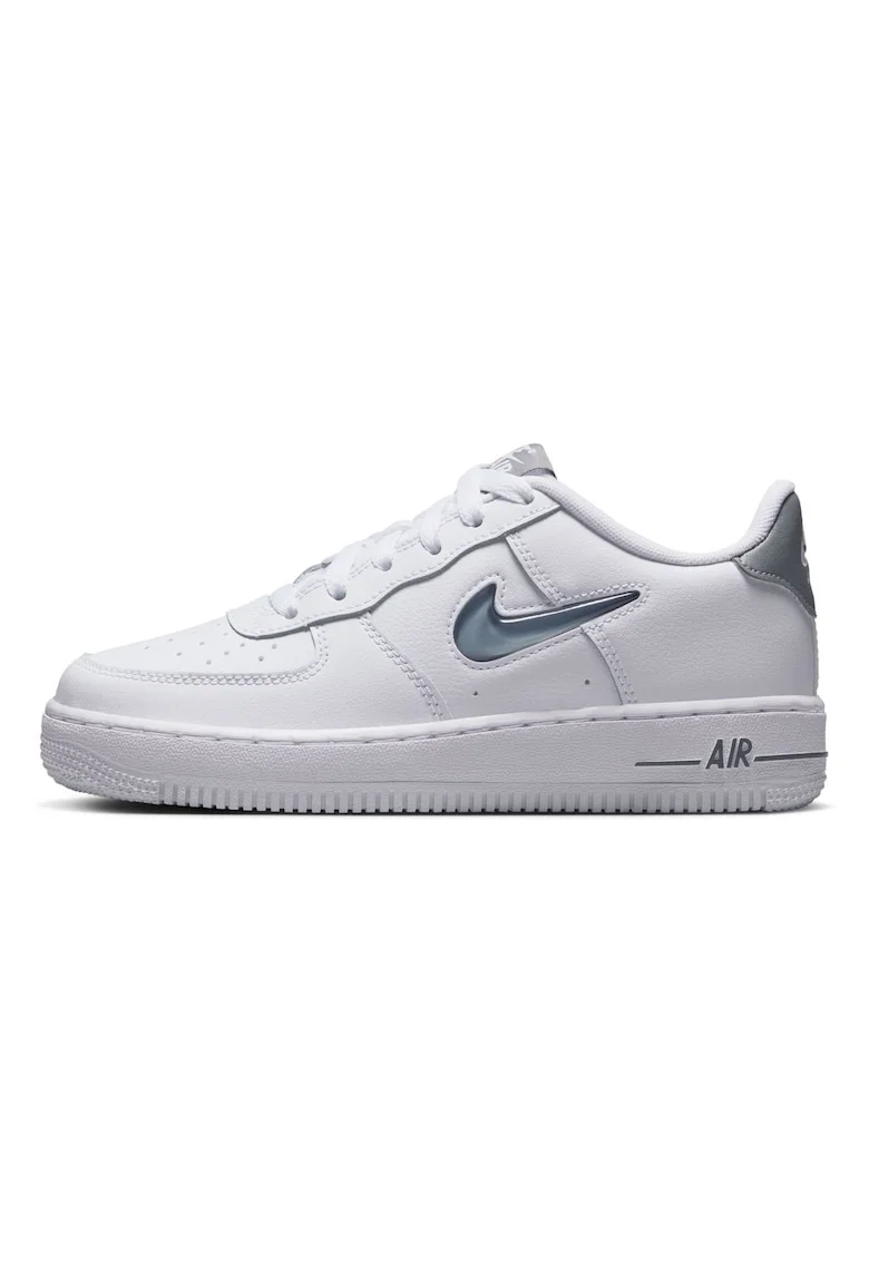 Pantofi sport,  Nike Air Force 1 Gs, Alb