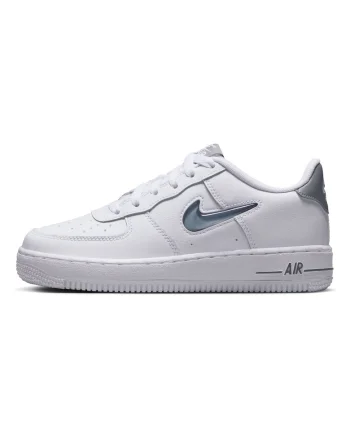 Pantofi sport,  Nike Air Force 1 Gs, Alb
