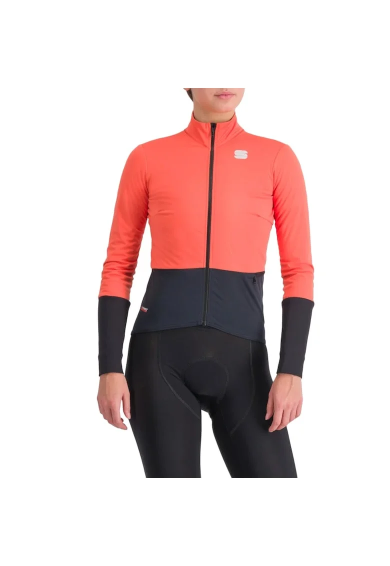 Jacheta ciclism dama  Total Comfort FW 2023, Rosu/Negru