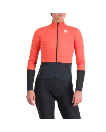 Jacheta ciclism dama  Total Comfort FW 2023, Rosu/Negru
