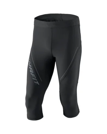 Colanti alergare barbati  Alpine 3/4, Negru