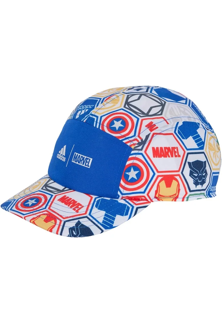 Caciula cu viziera, Avengers, material rapid uscare, 100% poliester, copii, Multicolor