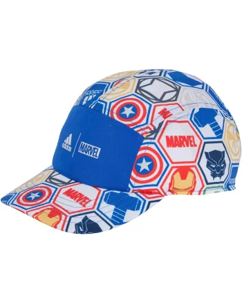 Caciula cu viziera, Avengers, material rapid uscare, 100% poliester, copii, Multicolor