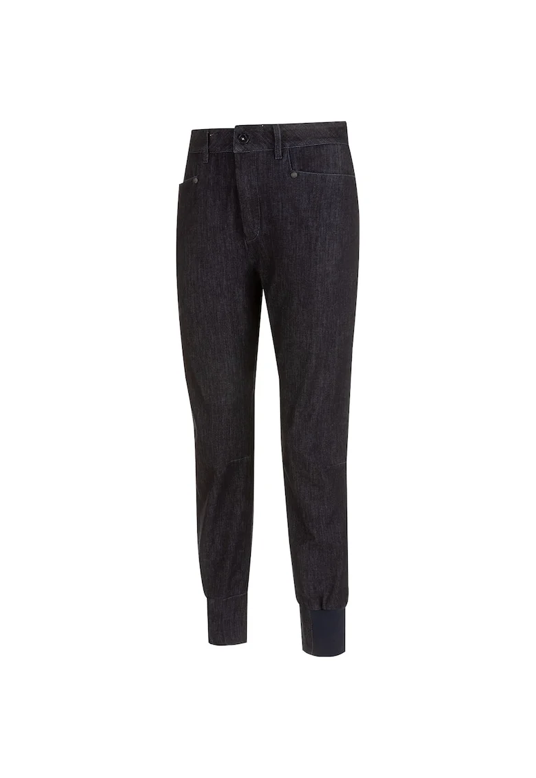 Pantaloni trekking dama  Spotter, Negru/Albastru