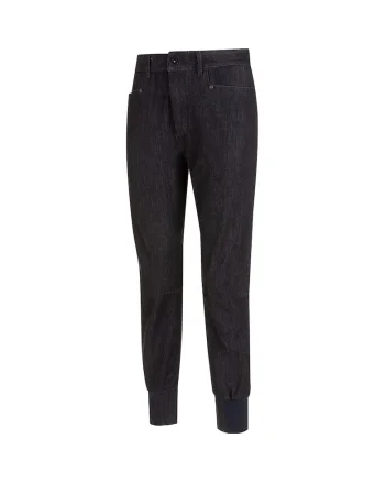 Pantaloni trekking dama  Spotter, Negru/Albastru